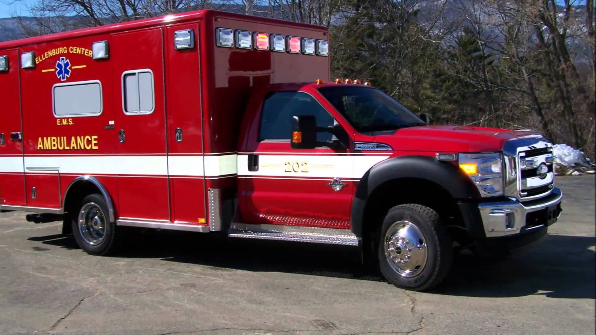 Ford F550 Ambulance