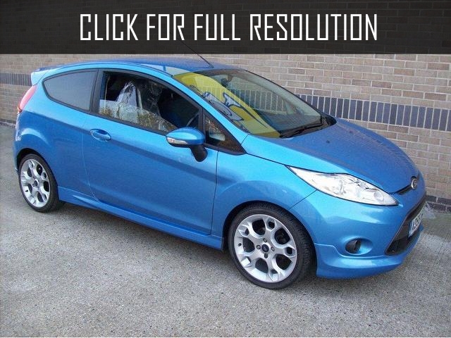 Ford Fiesta Blue
