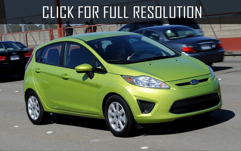 Ford Fiesta Lime Green