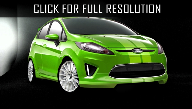 Ford Fiesta Lime Green