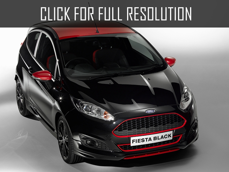 Ford Fiesta Limited Edition Red