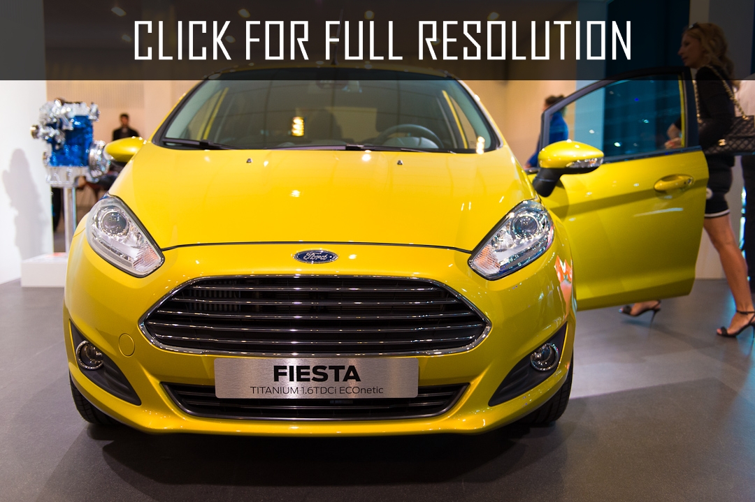 Ford Fiesta Yellow