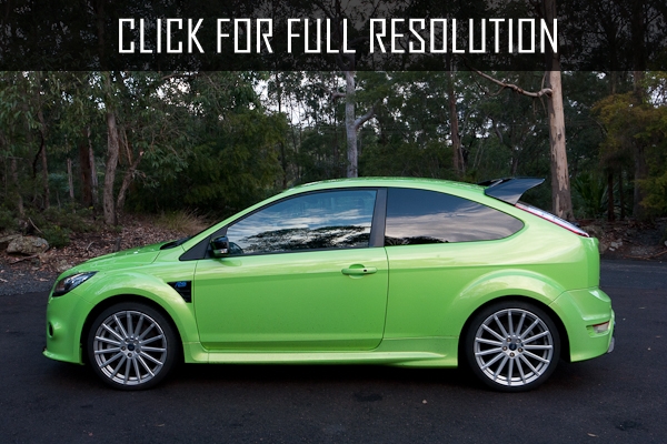 Ford Focus RS Lime Green