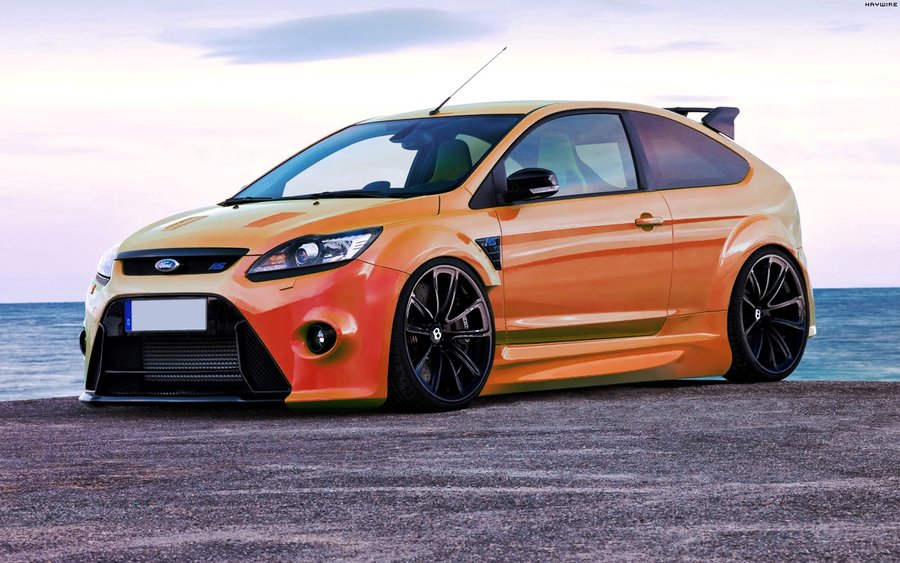 Ford Focus RS Orange