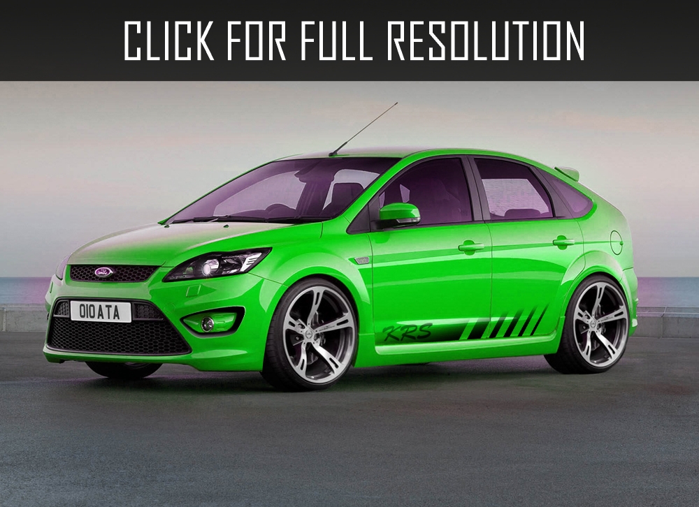 Ford Focus ST Green