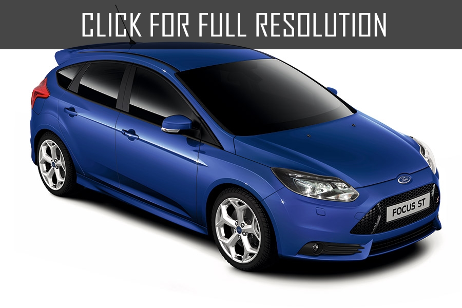 Ford Focus ST Performance Blue