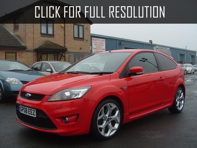 Ford Focus ST red