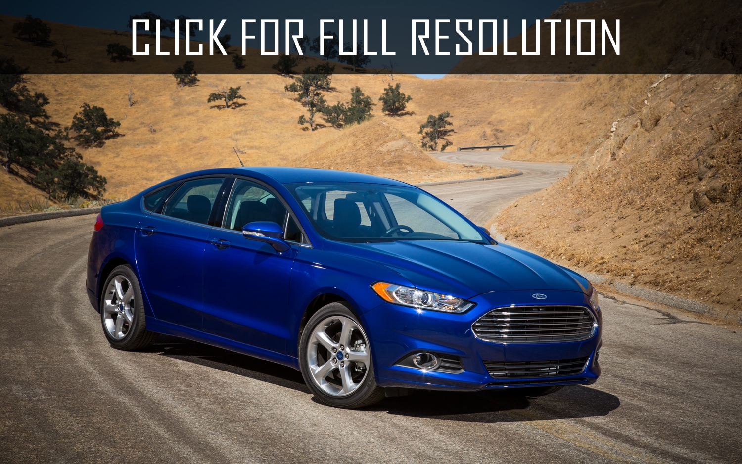 Ford Fusion 2014 Blue