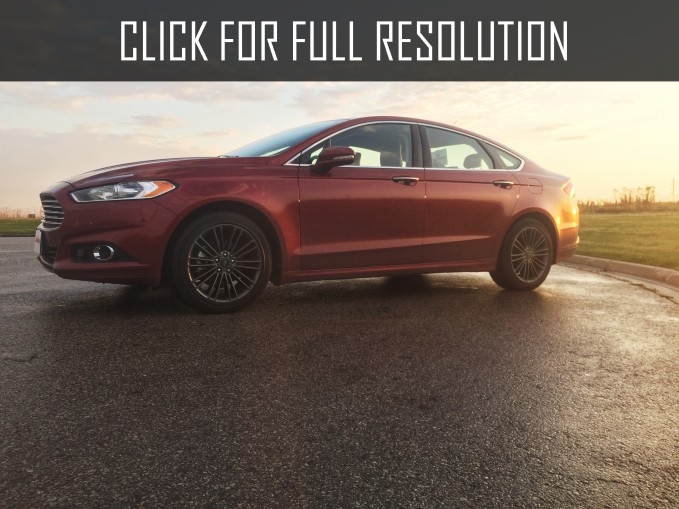 Ford Fusion Se 2015