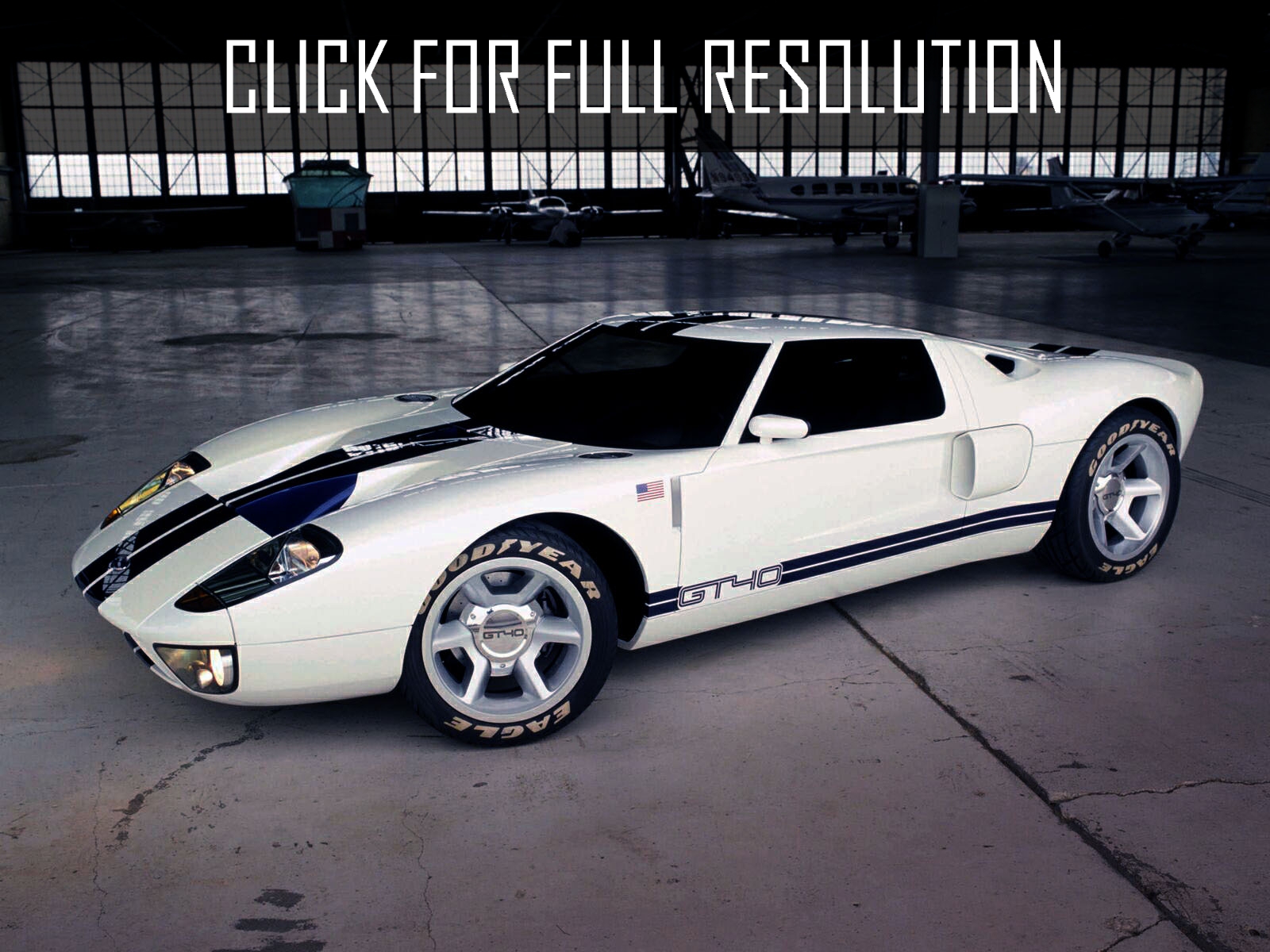 Ford GT White