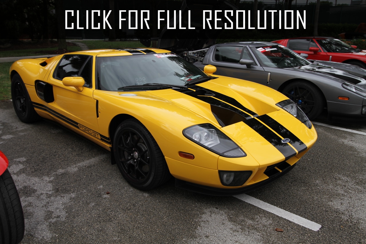 Ford GT Yellow