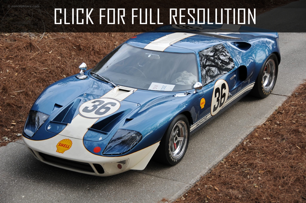 Ford Gt40 Blue