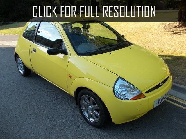 Ford Ka Yellow