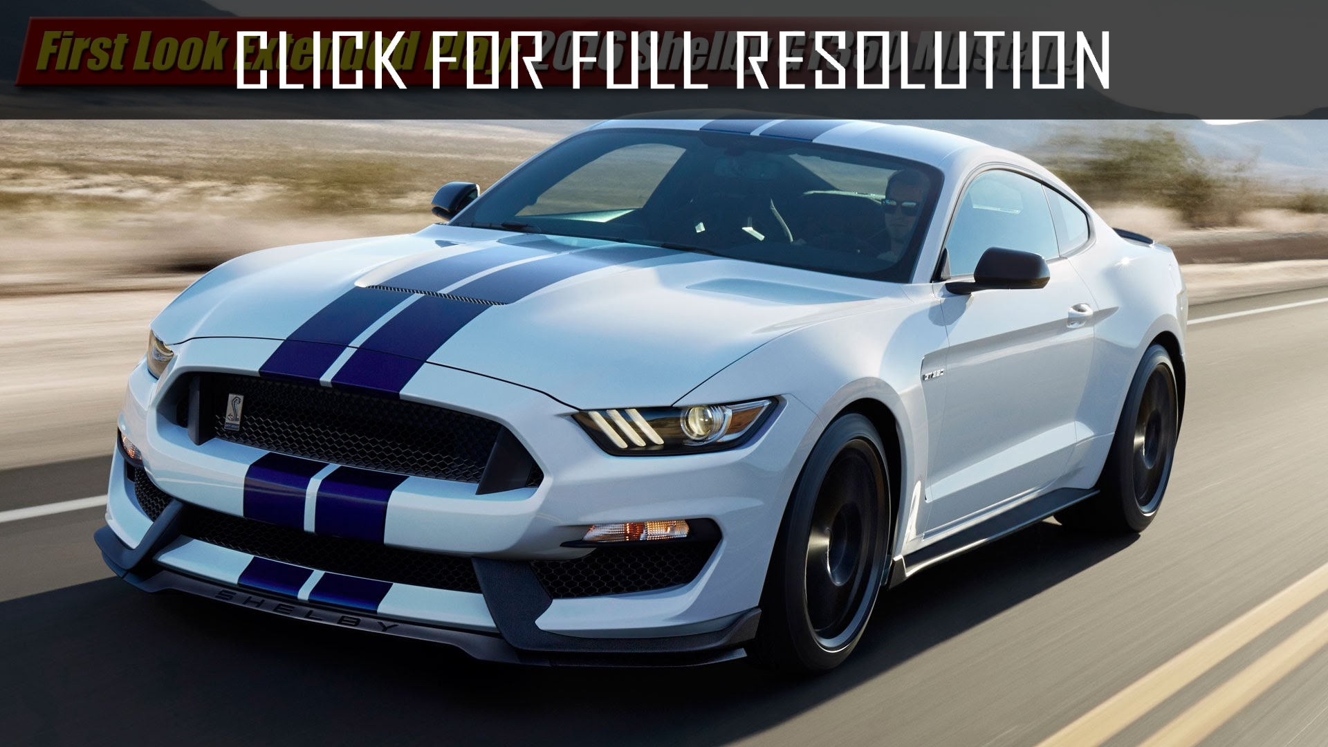 Ford Mustang GT500 2015