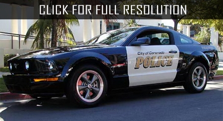 Ford Mustang Police Car