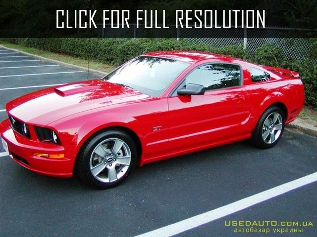 Ford Mustang Red