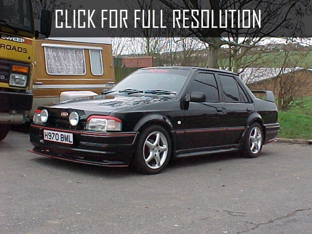 Ford Orion Rs Turbo