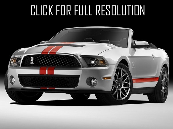 Ford Shelby Gt500 Convertible
