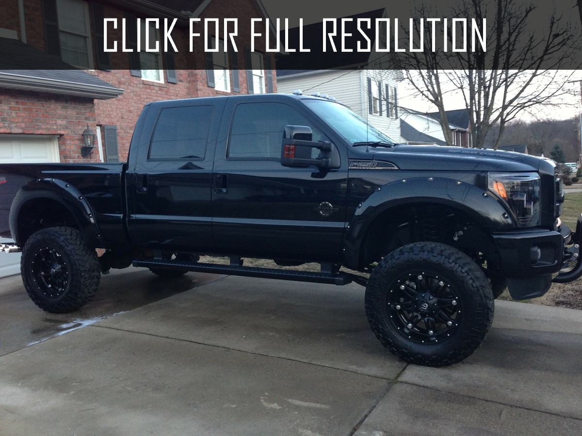 Ford Super Duty Black Ops Edition