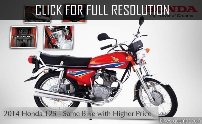 Honda 125 Motorcycle
