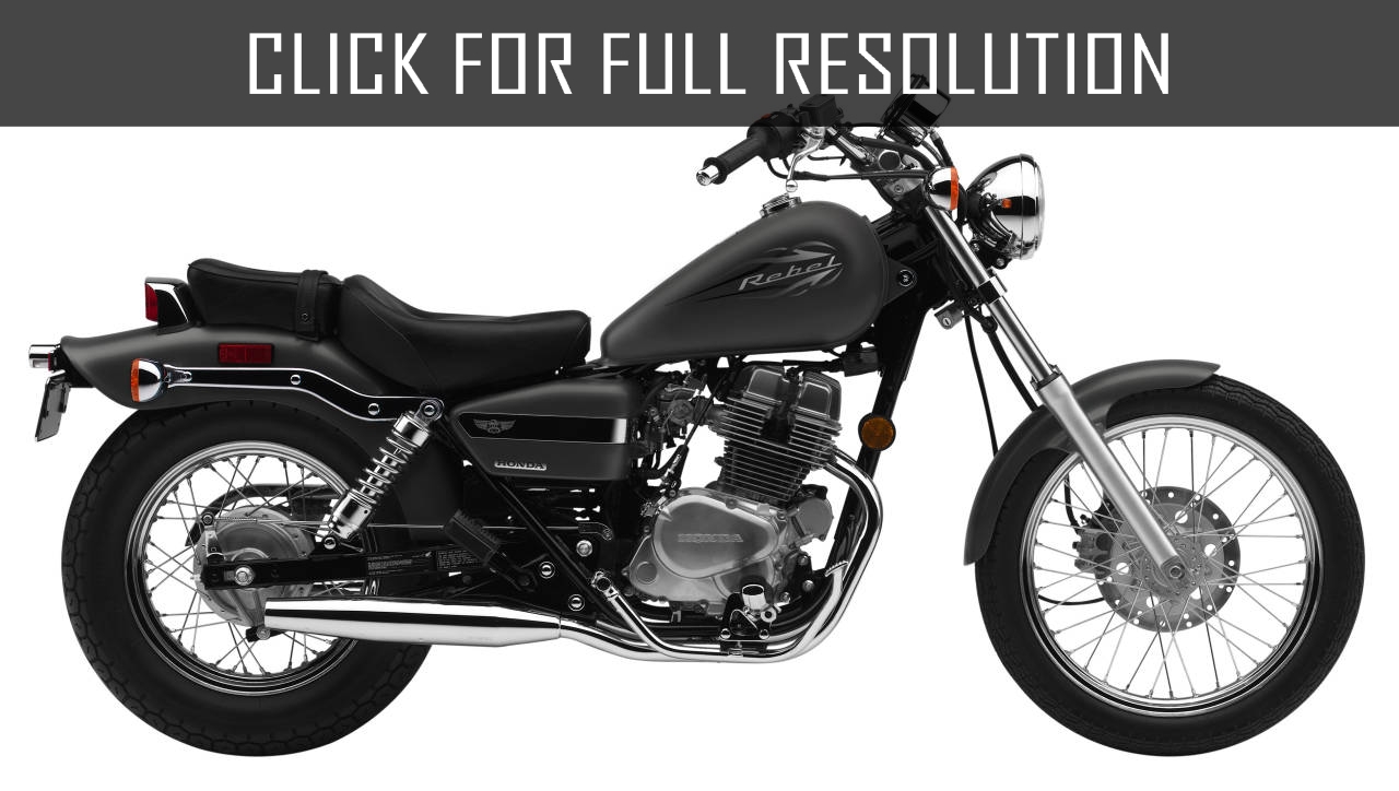Honda 250 Rebel Motorcycle
