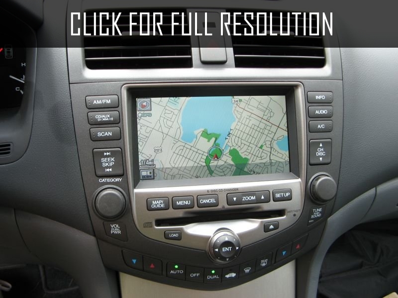 Honda Accord Navigation