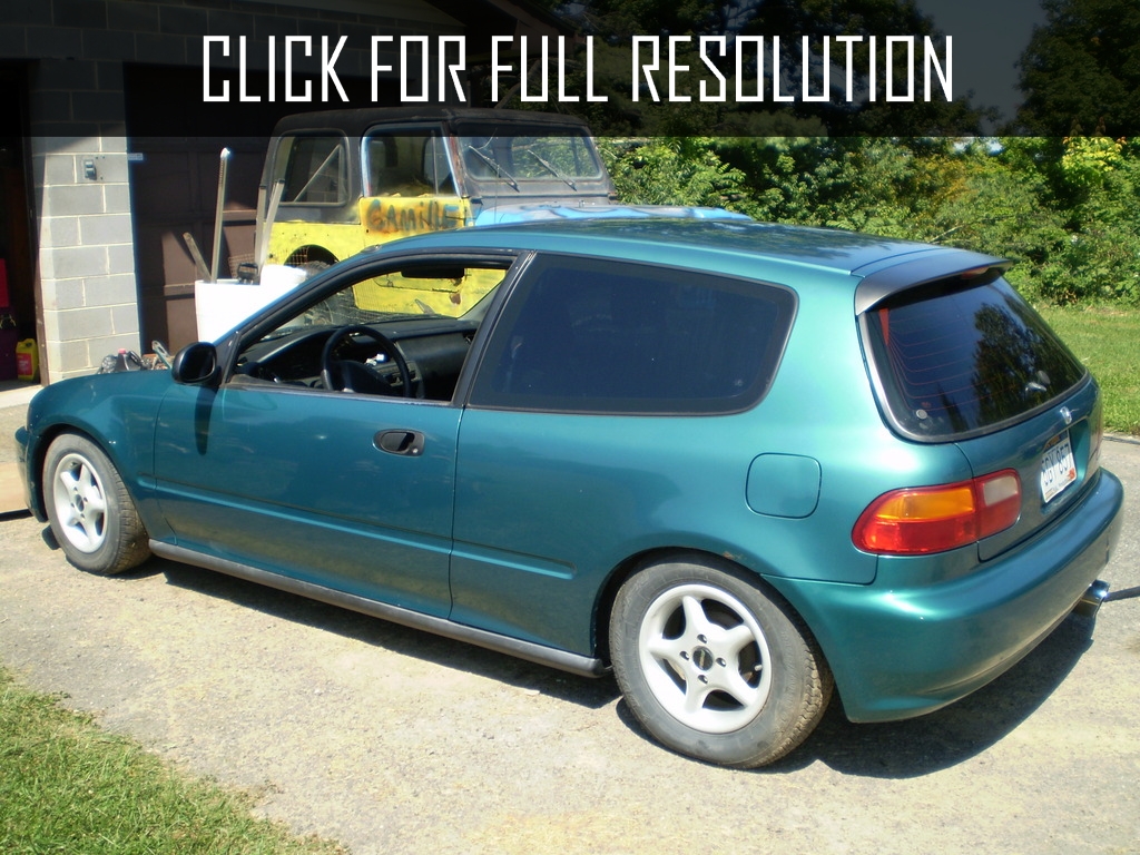 Honda Civic Hatchback 1995 Reviews Prices Ratings With Various
