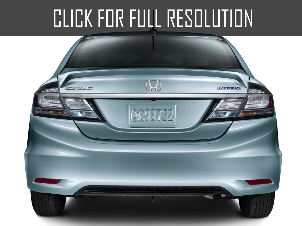 Honda Civic Hybrid 2014
