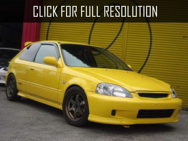 Honda Civic Yellow
