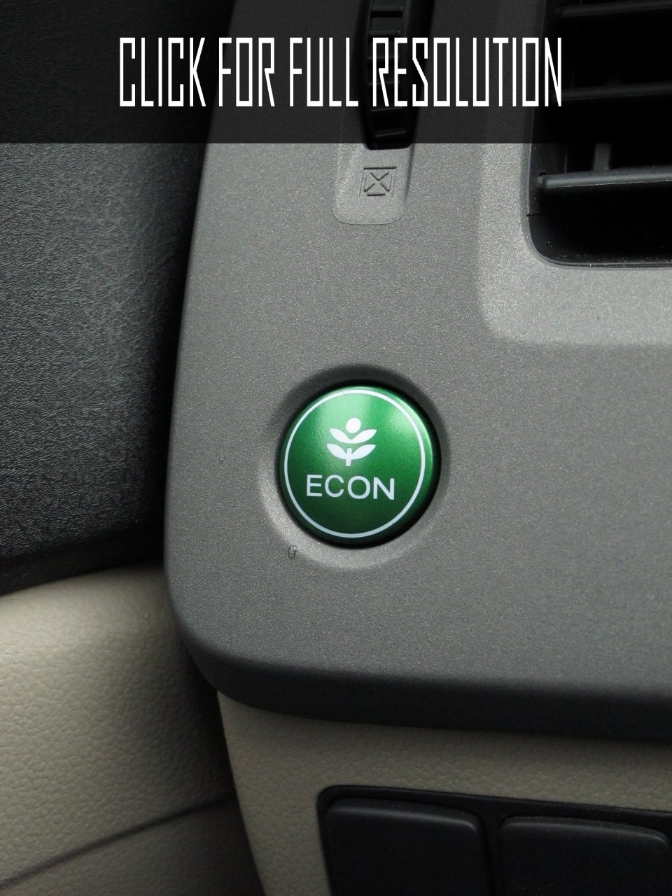 Honda CR-V econ mode
