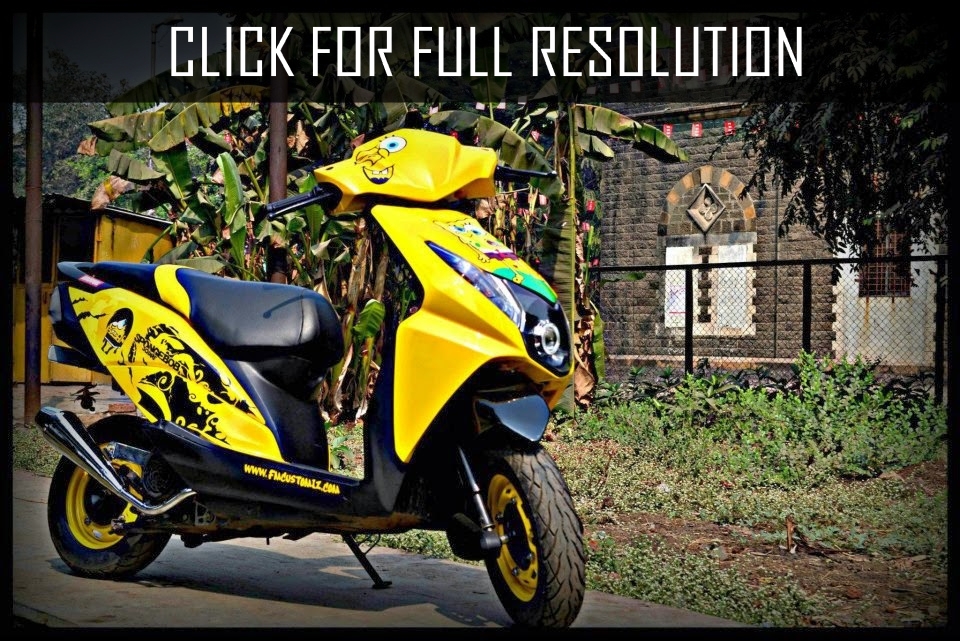 Honda Dio Scooter Modified Images