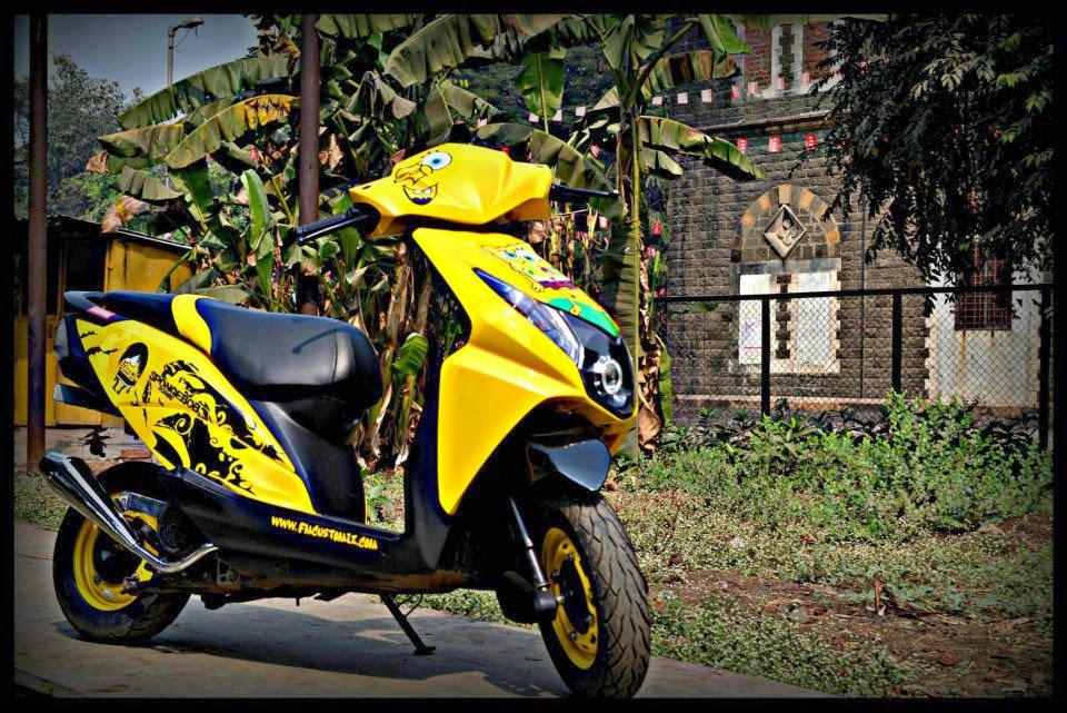 Honda Dio Modified