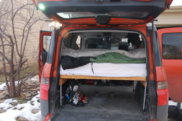 Honda Element Camper