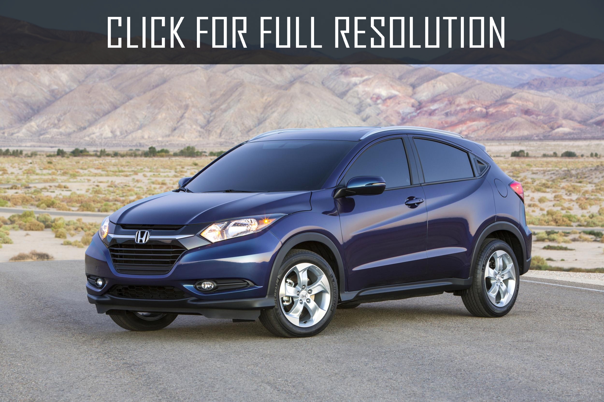 Honda HRV Blue reviews, prices, ratings with various photos