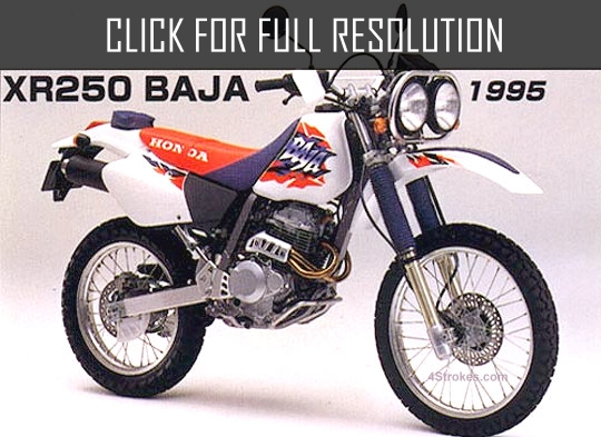 Honda Xr 250 Baja