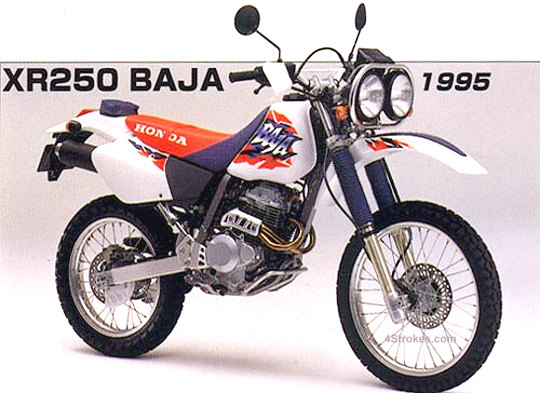 Honda Xr 250 Baja