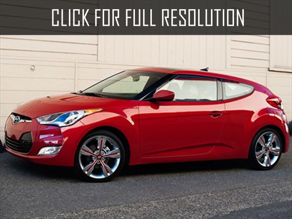 Hyundai Accent Veloster Red
