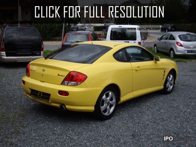 Hyundai Coupe Yellow