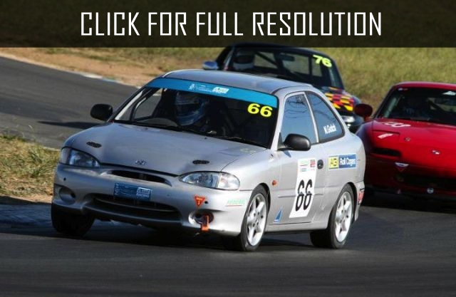 Hyundai Excel Race Car