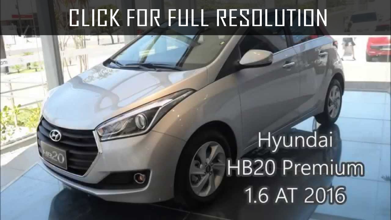 Hyundai Hb20 1.6 Premium