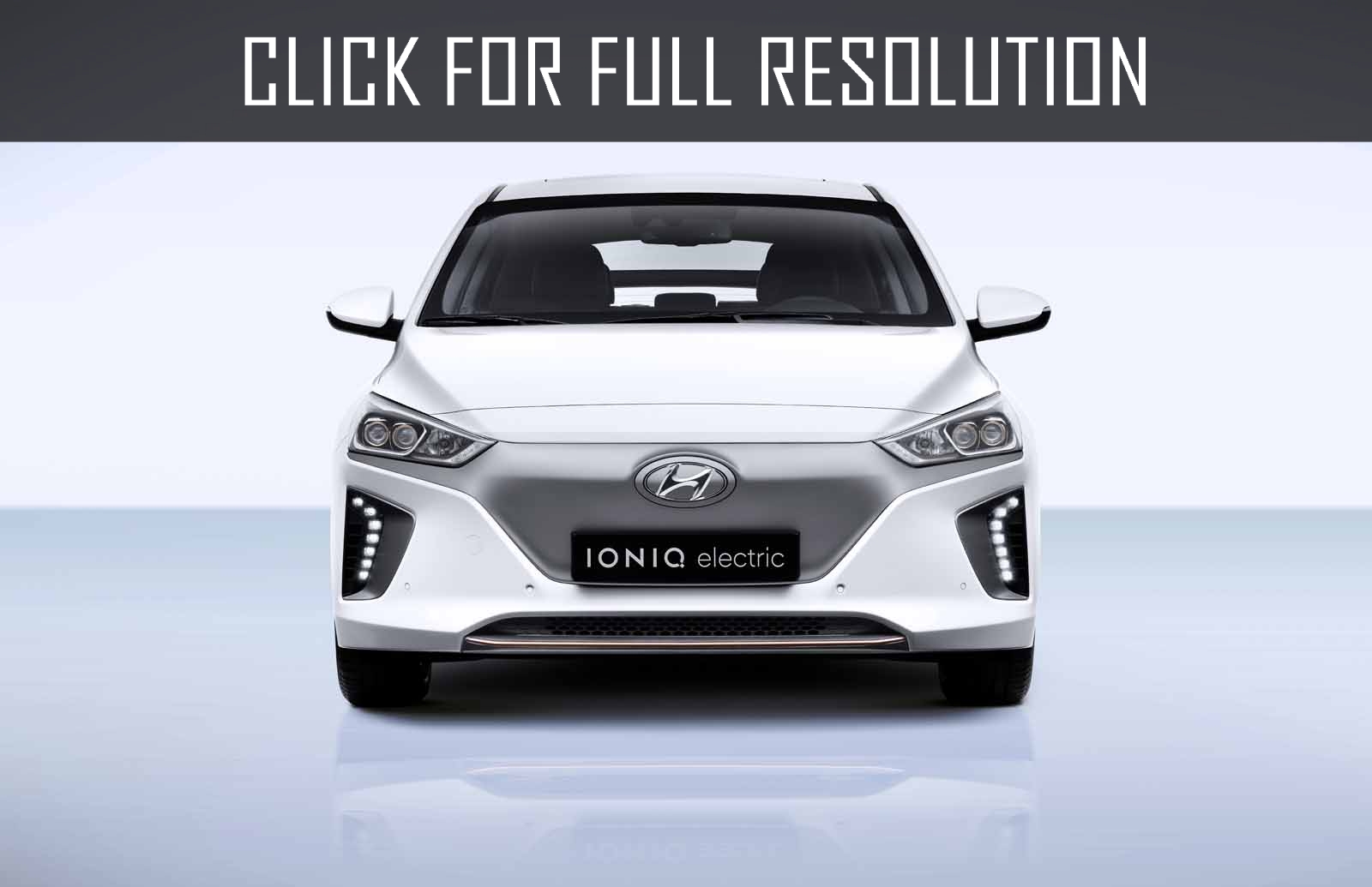 Hyundai Ioniq Ev