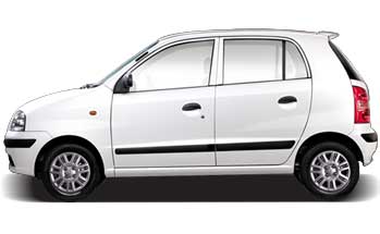 Hyundai Santro Xing White