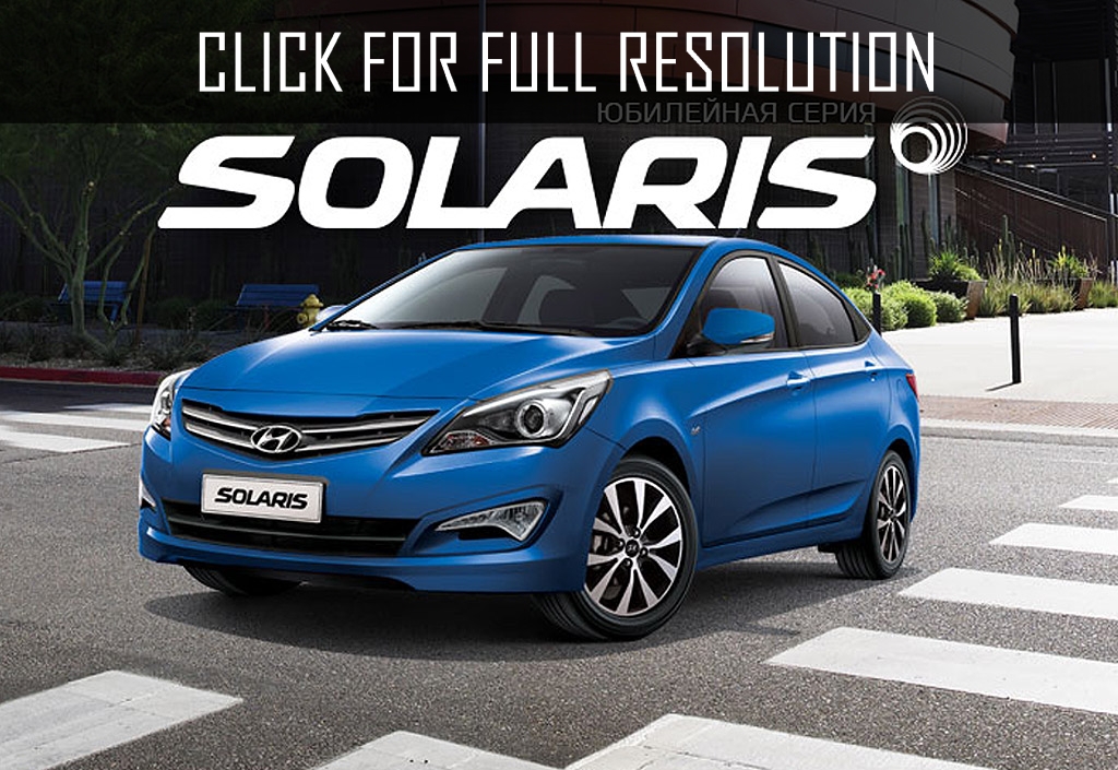 Hyundai Solaris Special Edition