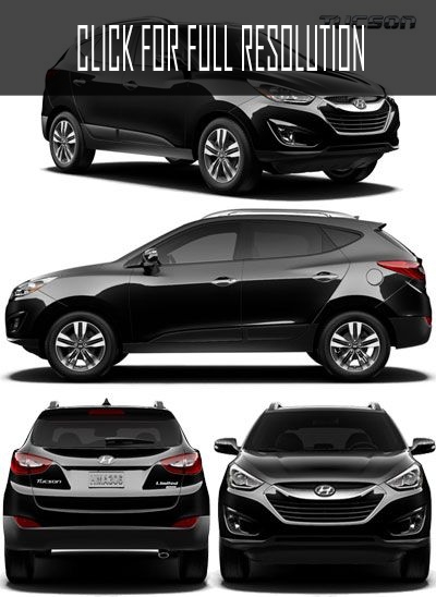 Hyundai Tucson Matte Black