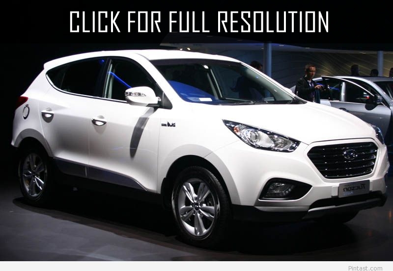 Hyundai Tucson White 2015