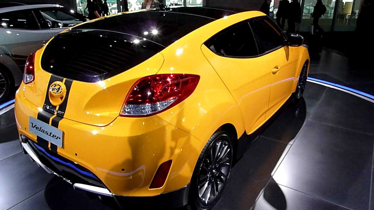 Hyundai Veloster Turbo Yellow