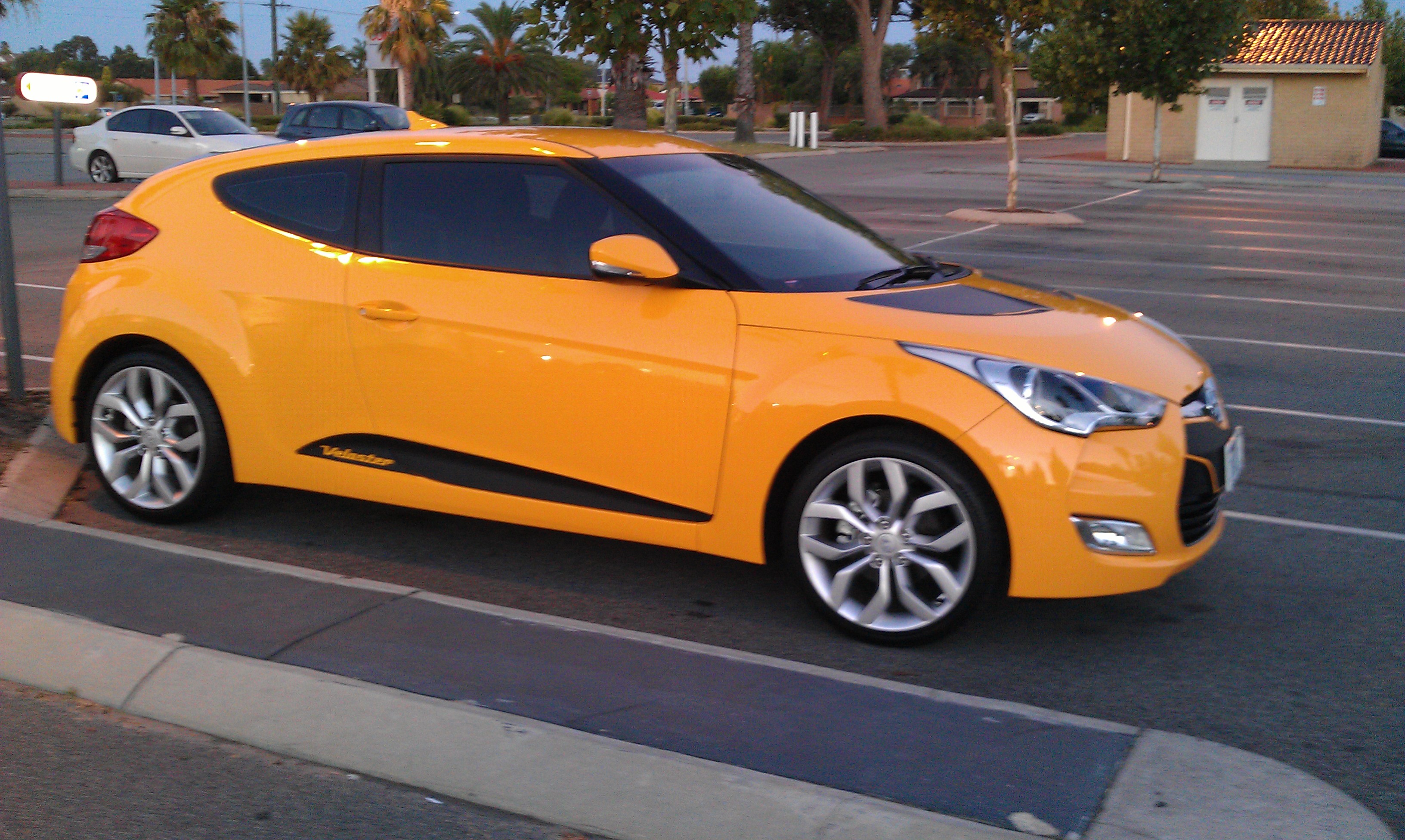 Hyundai Veloster Turbo Yellow