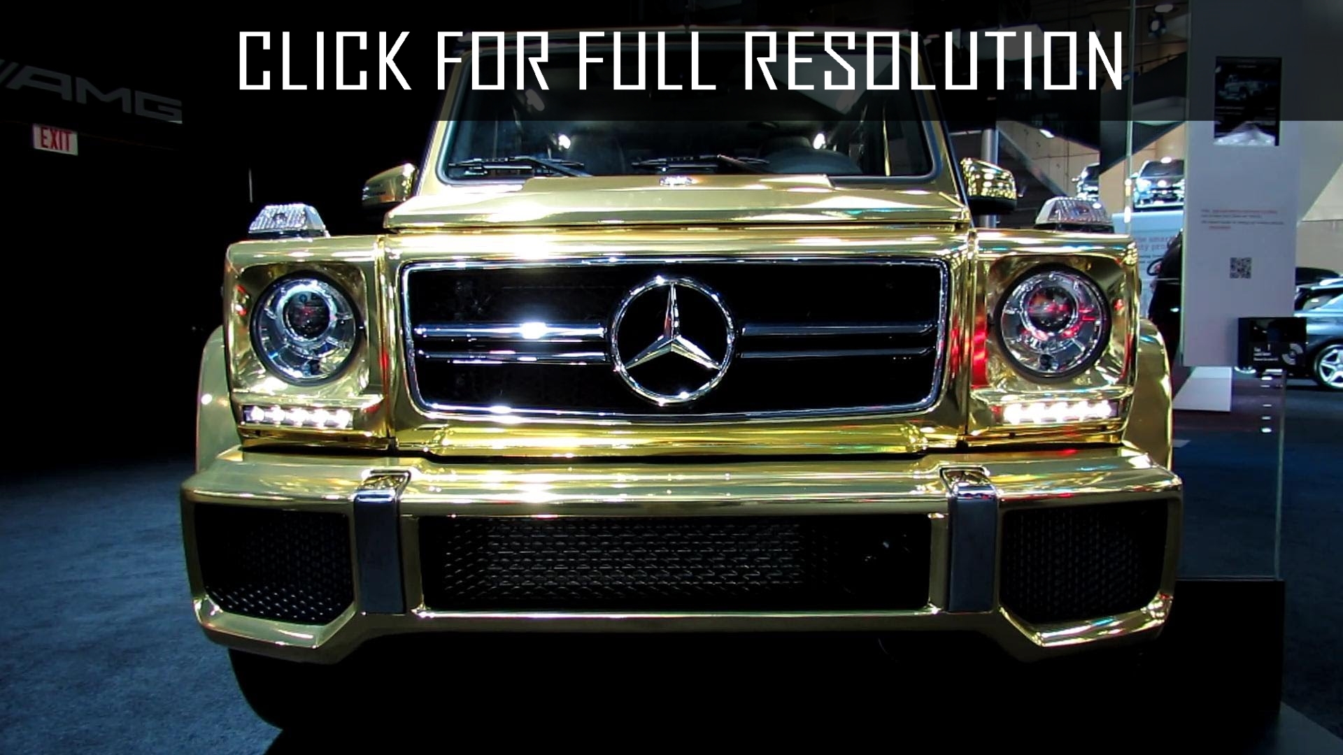Mercedes Benz 6x6 Gold