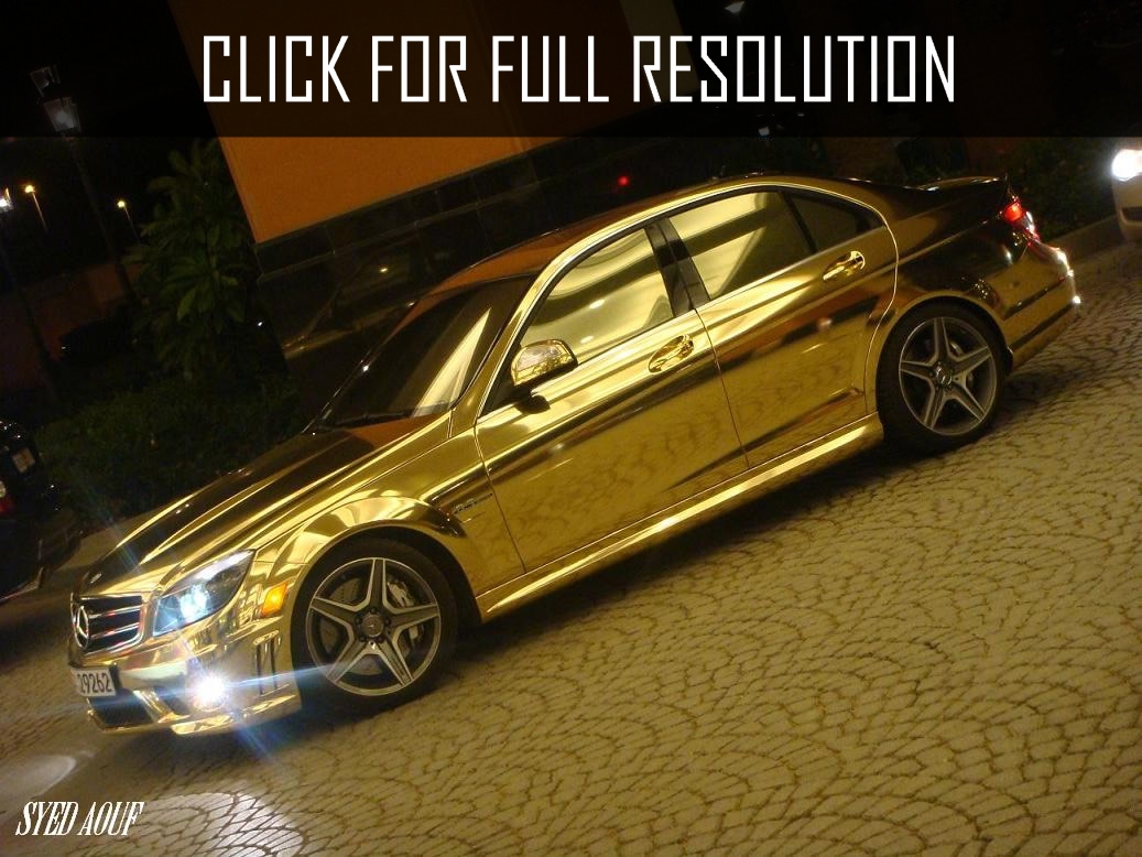 Mercedes Benz C Class Gold