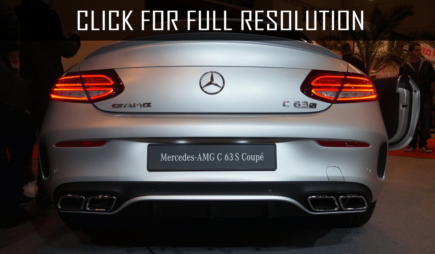 Mercedes Benz C63 Amg Coupe 2017
